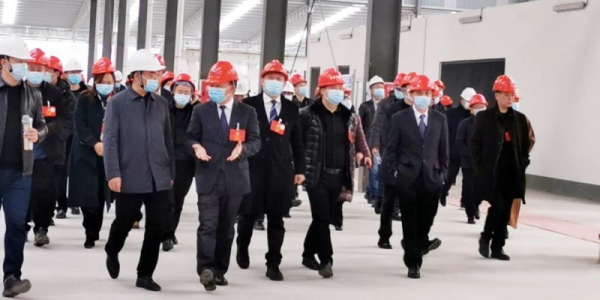 人大代表、政協(xié)委員蒞臨宏量基筑考察調(diào)研！